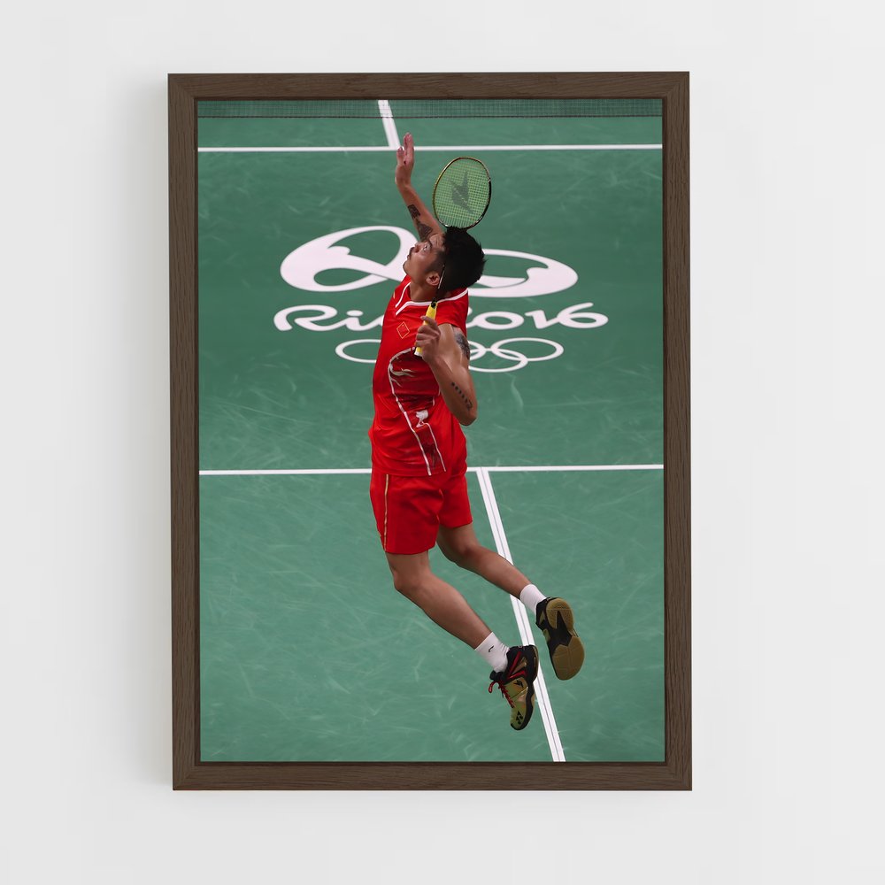 Poster Maître du Swing – affiche Badminton (vue 5)